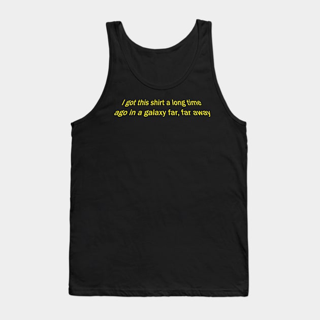 Shirt Wars Tank Top by BignellArt